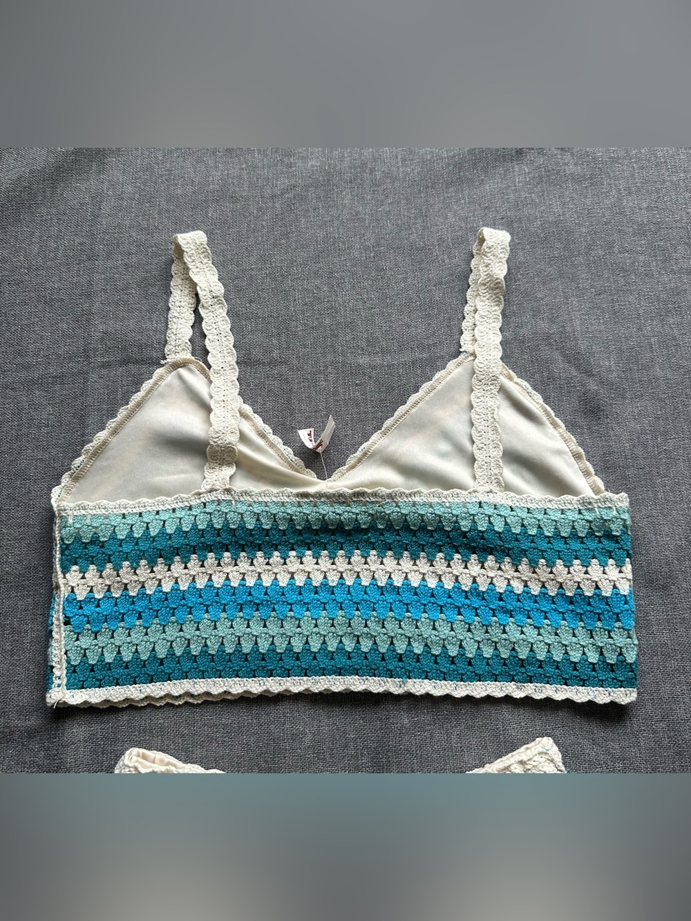 Rebellion Again 2pc Crochet Bralette & Short Set - Picture 9 of 11